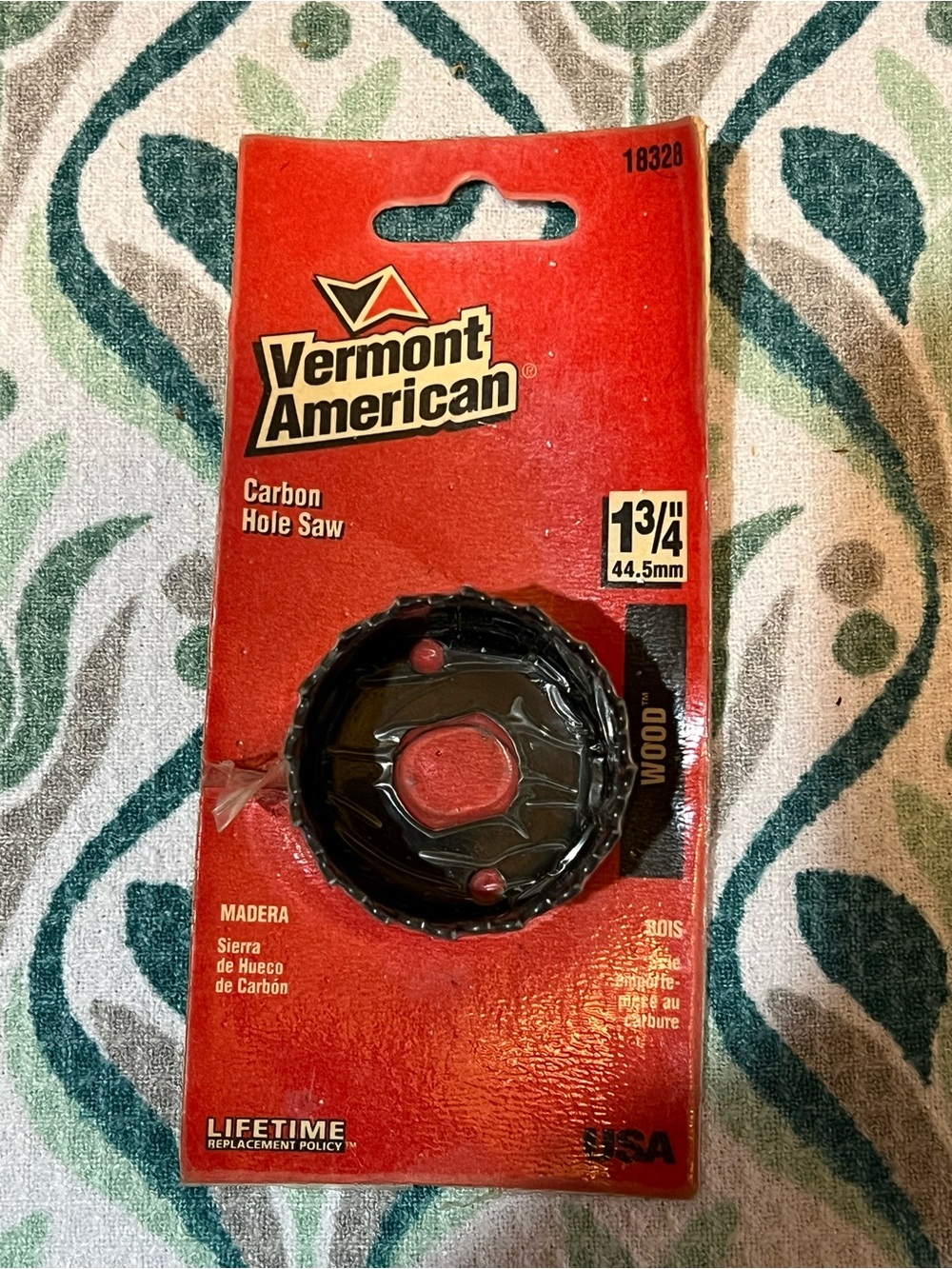 Vermont American Carbon Hole Saw - 1 3/4 inch
